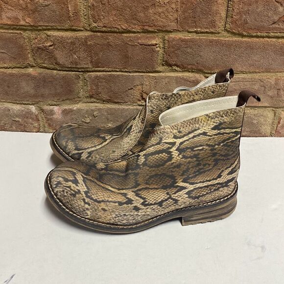 Charleston Shoe Co Python Liberty Boot Size 10 - Picture 4 of 9